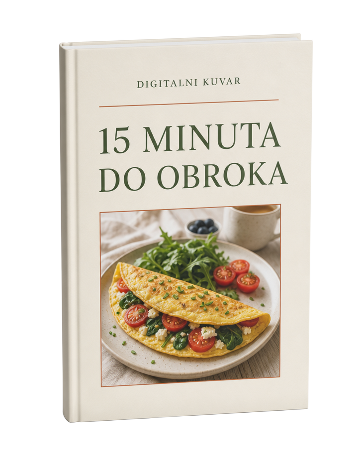 Naslovnica knjige 15 minuta do obroka